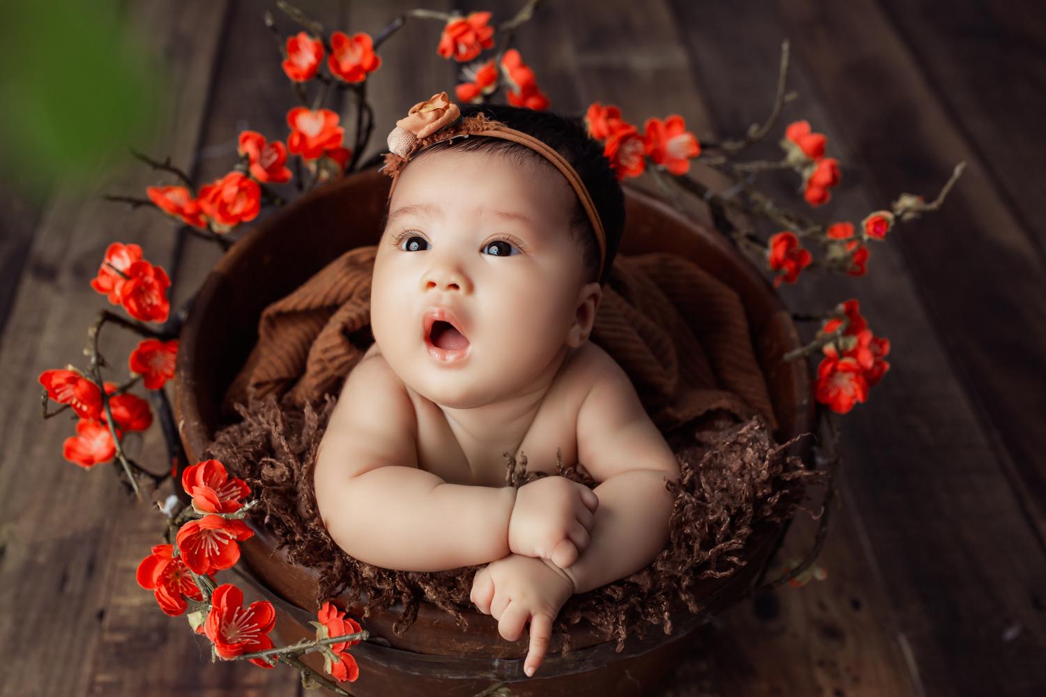 bé Hoàng- 3 tháng 