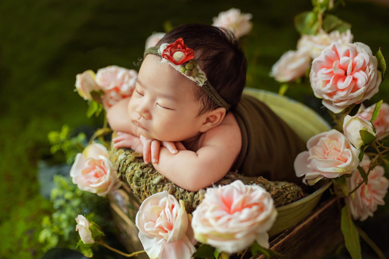 Bé An An - 24 ngày tuổi